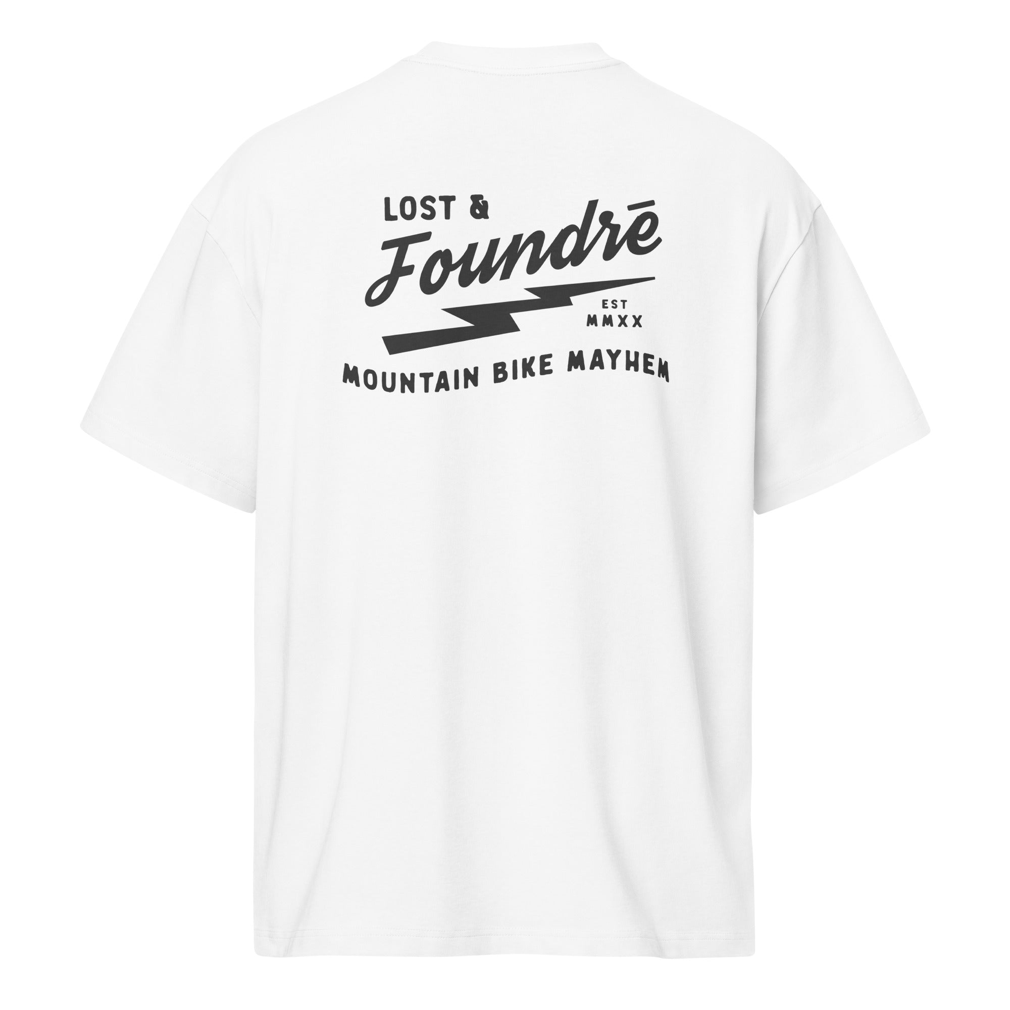 FR Lost & Foundre Adult Unisex Boxy T-Shirt White