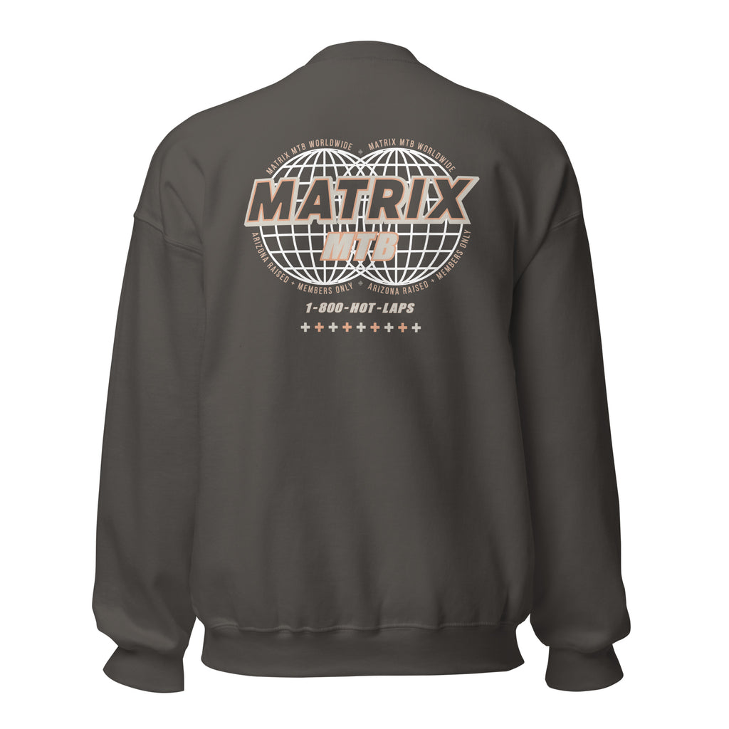 Matrix Adult Unisex Sweatshirt Gray