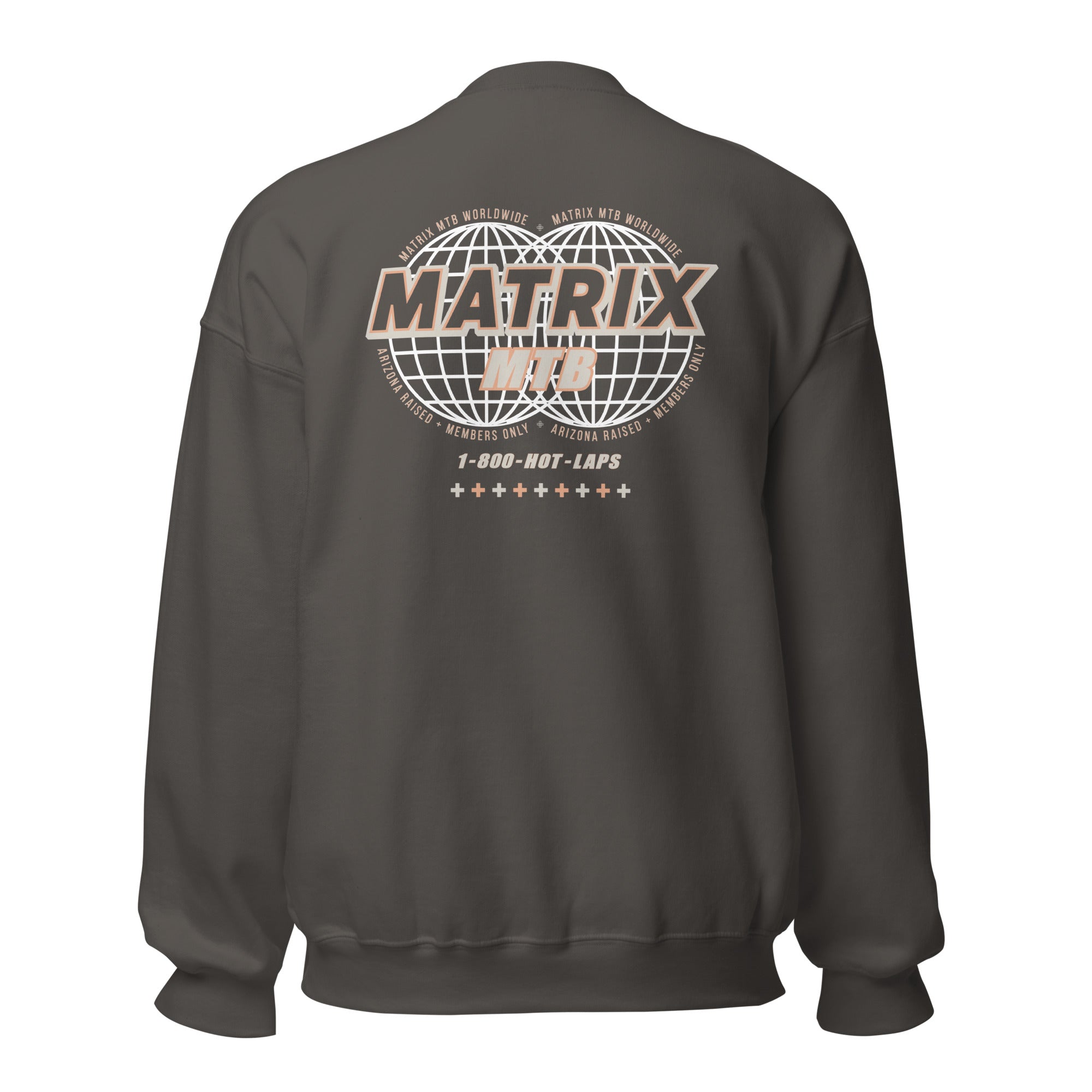 Matrix Adult Unisex Sweatshirt Gray
